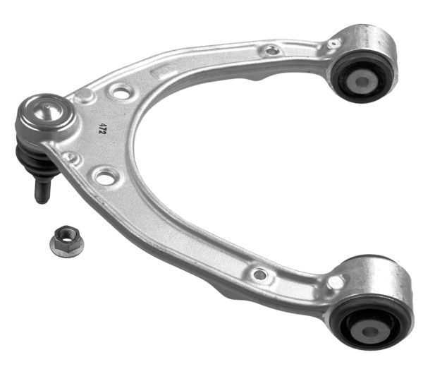 Suspension arm, wheel suspension