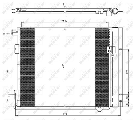 Condenser, air conditioning system