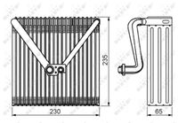 Evaporator, air conditioning system