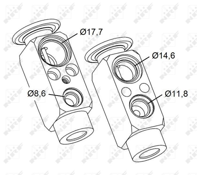 Expansion valve, air conditioning system