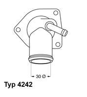 Thermostat, coolant