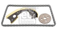 Chain set, oil pump drive