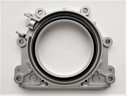 Shaft sealing ring, crankshaft