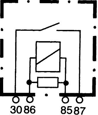 Relay, operating current