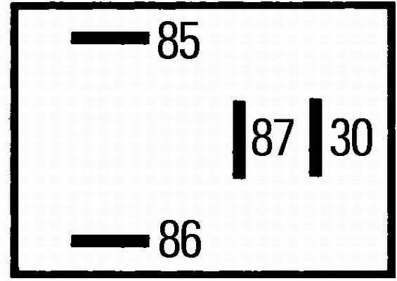 Relay, operating current