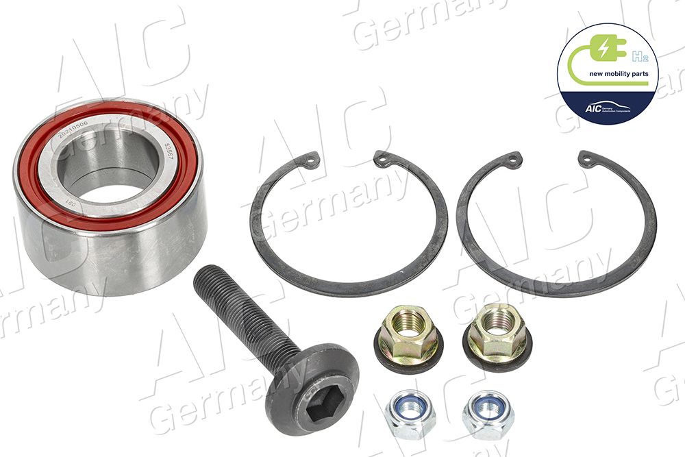 A set of wheel bearings