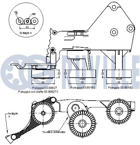 Tensioner, V-belt