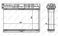 Heat exchanger, interior heating system