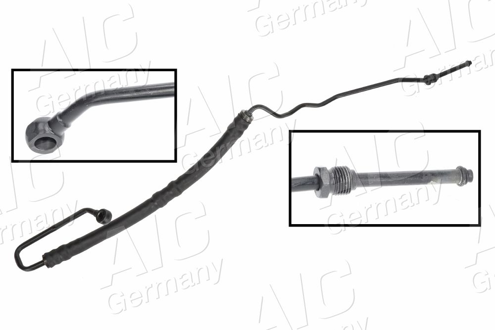 Hydraulic hose, steering mechanism