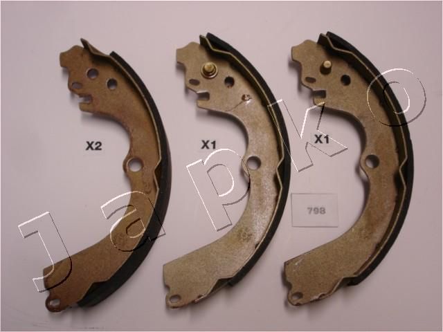 A set of brake pads