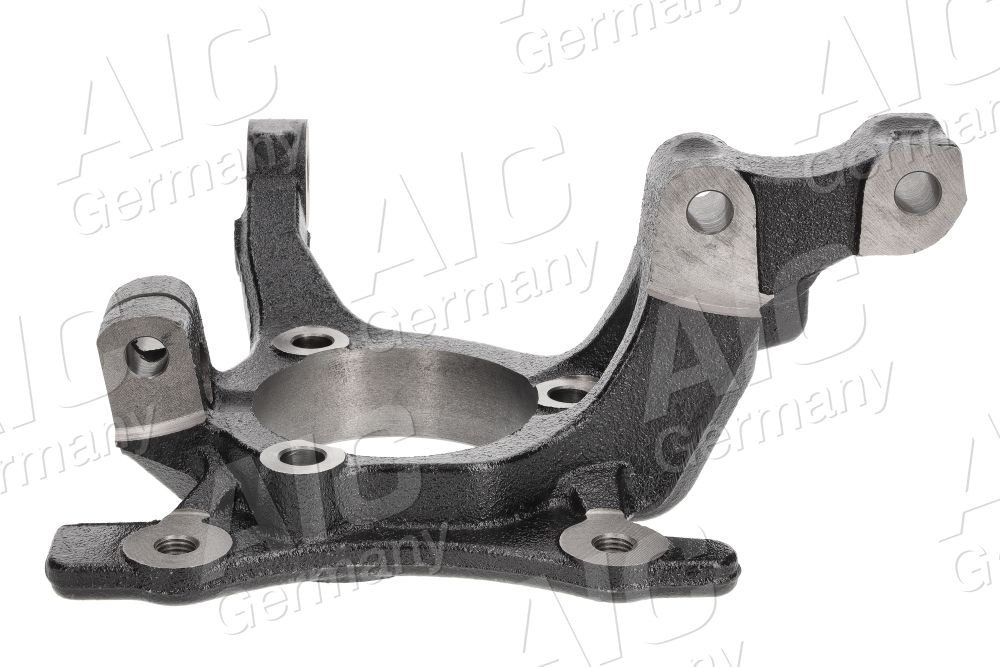 Axle neck, wheel suspension