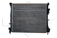 Radiator, engine cooling system