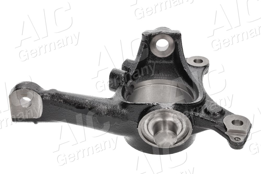 Axle neck, wheel suspension