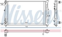 Radiator, engine cooling system