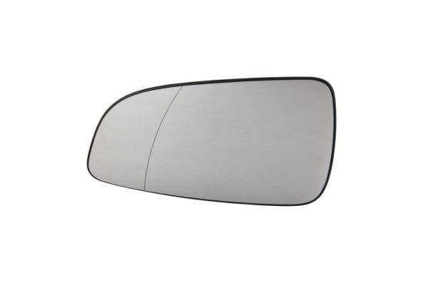 Mirror glass, external mirror