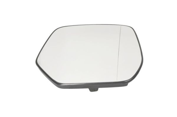 Mirror glass, external mirror