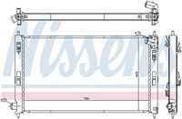 Radiator, engine cooling system