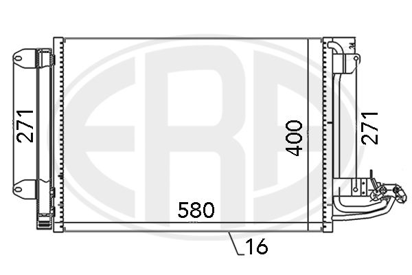 Condenser, air conditioning system