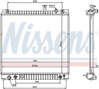 Radiator, engine cooling system