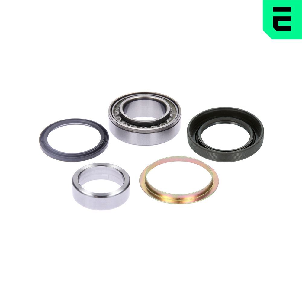 A set of wheel bearings