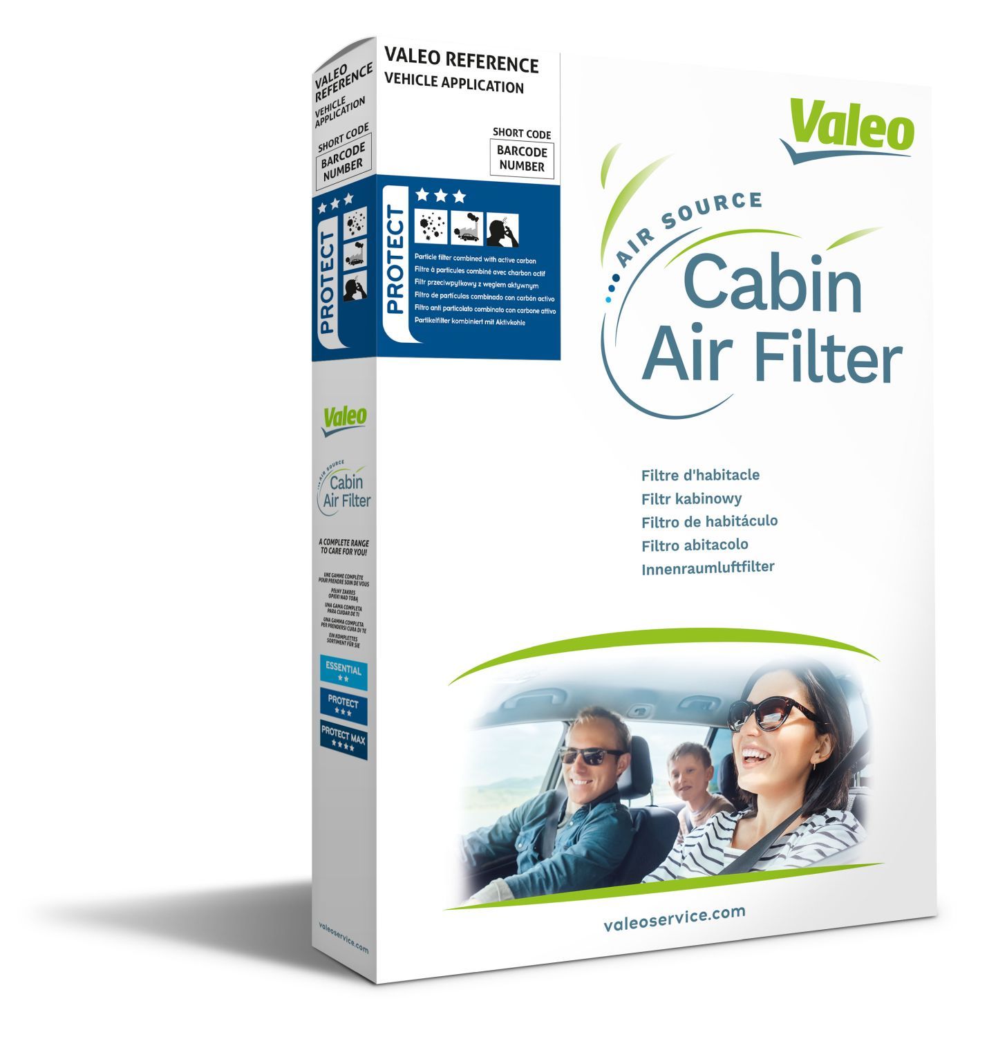 Filter, air in the cabin