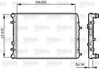 Radiator, engine cooling system