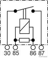 Relay, operating current