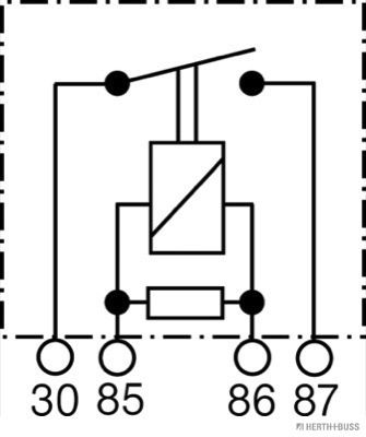 Relay, operating current