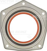 Shaft sealing ring, crankshaft