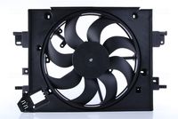 Fan, engine cooling system