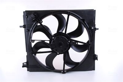 Fan, engine cooling system