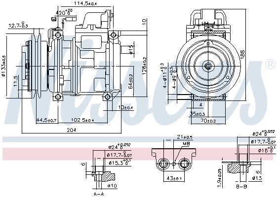 Compressor, air conditioning system