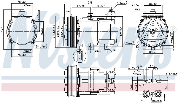 Compressor, air conditioning system