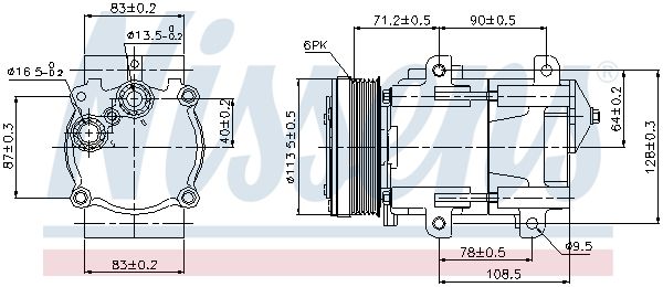 Compressor, air conditioning system