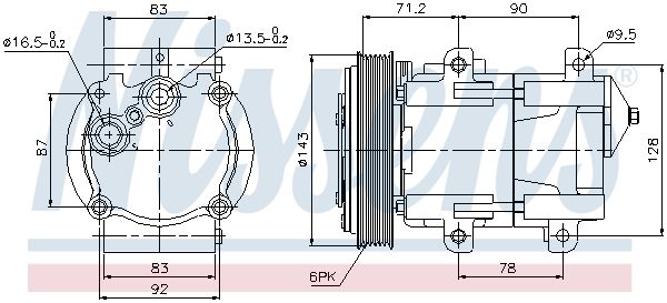 Compressor, air conditioning system