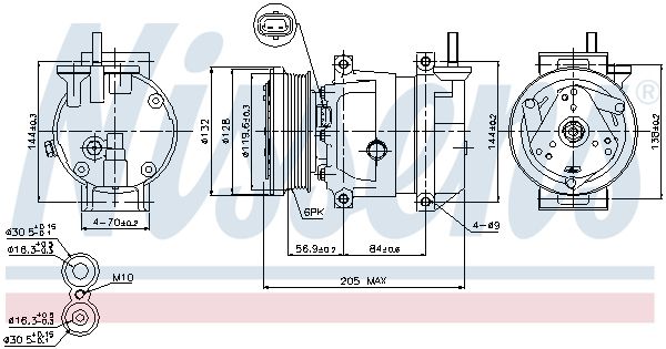 Compressor, air conditioning system