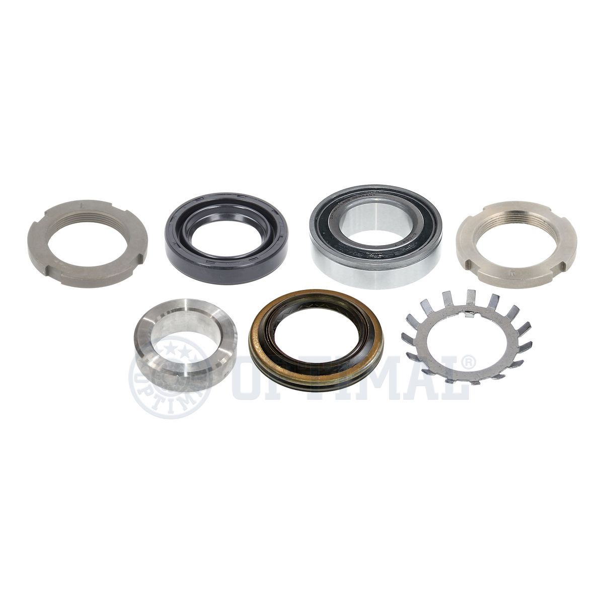 A set of wheel bearings