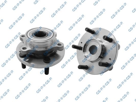 A set of wheel bearings