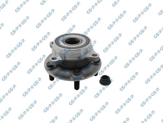 A set of wheel bearings