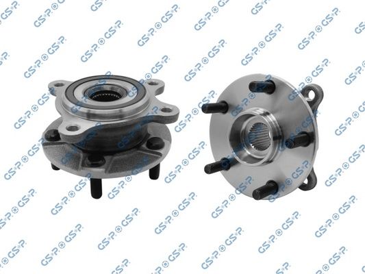 A set of wheel bearings