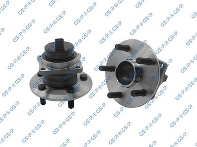 A set of wheel bearings