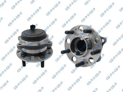 A set of wheel bearings