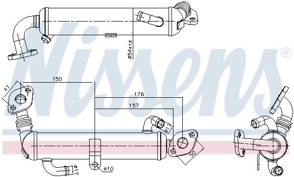 Radiator, HV recirculation system