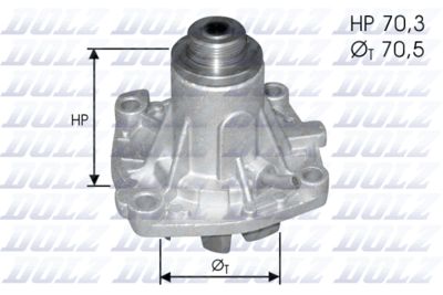 Coolant pump, engine cooling