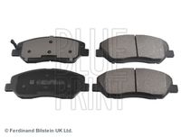 Set of brake linings, disc brake