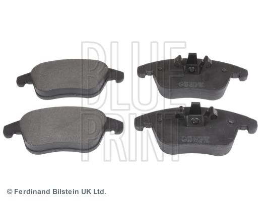 Set of brake linings, disc brake