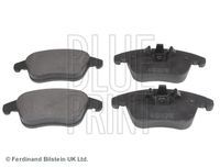 Set of brake linings, disc brake