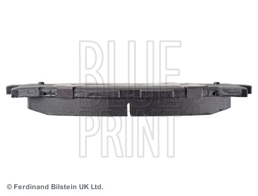 Set of brake linings, disc brake