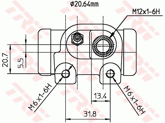 Brake cylinder