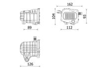 Radiator, HV recirculation system